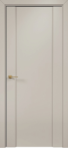 Дверь Оникс Престиж эмаль латте, глухая