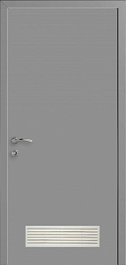 Недавно просмотренные - Дверь гладкая влагостойкая композитная Капель моноколор RAL 7040, с вентрешеткой