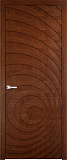 Дверь ПМЦ Design массив дуба Cyclon коньяк, глухая