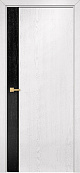 Схожие товары - Дверь Оникс Дуо эмаль черная патина серебро/эмаль белая патина серебро, триплекс черный