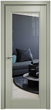 Дверь Оникс Тоскана 1 эмаль RAL 7038, стекло