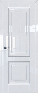 Недавно просмотренные - Дверь ProfilDoors 27L белый люкс, молдинг серебро, глухая