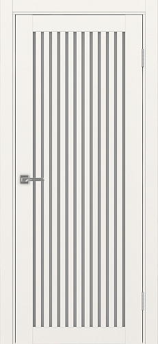 Дверь Эко 543.2 бежевый, сатинат