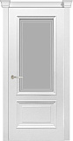 Дверь V Багетто-2 эмаль белая, сатинат