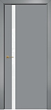 Дверь Оникс Престиж 1 эмаль RAL 7040, триплекс белый