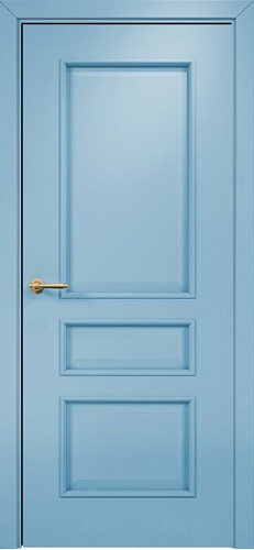Дверь Оникс Версаль эмаль голубая, глухая