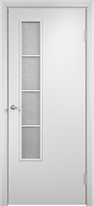 Недавно просмотренные - Дверь усиленная V ПВХ белая, сатинат 05