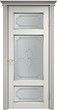 Схожие товары - Дверь Итальянская Легенда массив ольхи ОЛ55 белый грунт с патиной серебро, стекло 55-3