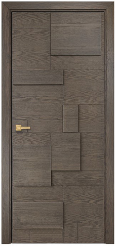 Дверь Оникс Лофт Берлин дуб античный, глухая