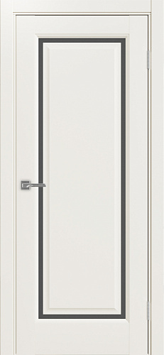 Дверь Эко Neo 601С.21 бежевый, сатинат графит