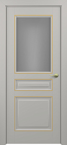 Недавно просмотренные - Дверь Z Ampir Т1 эмаль Grey patina Gold, сатинат