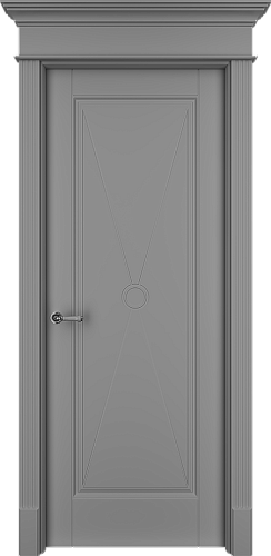 Дверь ТанХО эмаль серая, глухая