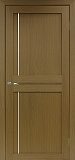 Дверь Эко 523.111 АПП орех молдинг SC, глухая
