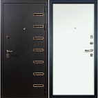 Недавно просмотренные - Входная металлическая дверь Лекс Витязь Черный шелк/панель №59 Белый винорит