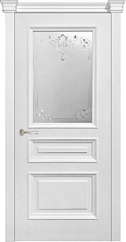 Недавно просмотренные - Дверь V Багетто-1 эмаль белая, сатинат