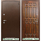 Схожие товары - Входная металлическая дверь Лекс-5А Цезарь, медный антик/панель №33 Вероника голден патина