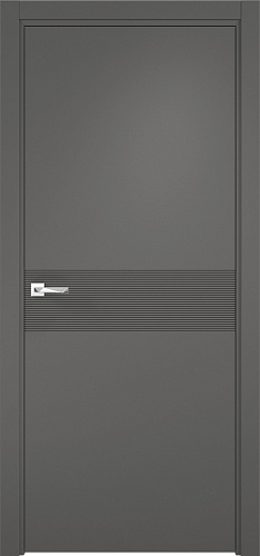 Дверь V Лоярд эмалит Севилья 17 софт графит, глухая