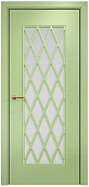 Схожие товары - Дверь Оникс Турин фрезерованная эмаль фисташковая, сатинато с решеткой №4
