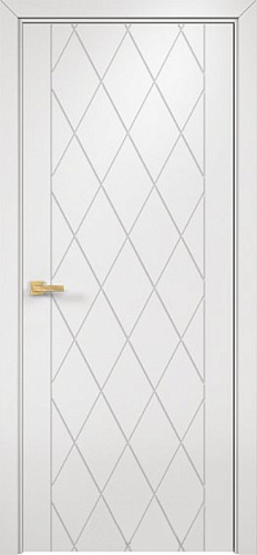 Дверь Оникс Концепт №5 PVC белый, глухая