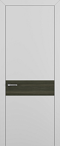 Недавно просмотренные - Дверь Z K6 полипропилен серый, вставка toppan дуб тёмный, глухая