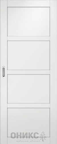 Перегородка Оникс №3 эмаль белая, глухая