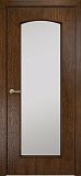 Дверь Оникс Глория дуб коньячный, сатинат