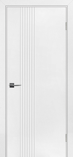 Дверь Текона Smalta-Rif 202 эмаль белая, глухая
