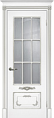 Схожие товары - Дверь Текона эмаль Smalta 09 белый RAL 9003 патина серебро, остекленная