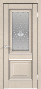 Недавно просмотренные - Дверь VellDoris экошпон Neoclassico Alto 7 ясень капучино, стекло кристалл, молдинг грей