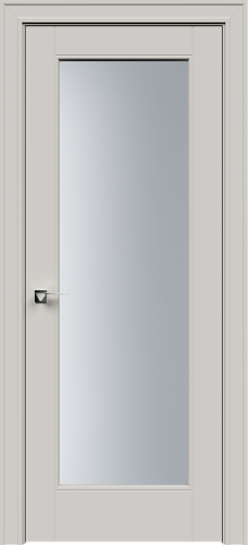Дверь ДелтС эмаль латте, сатинат