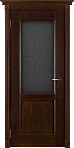 Схожие товары - Дверь ДР массив дуба Селена античный орех, стекло мателюкс с гравировкой