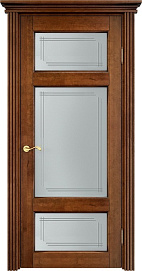 Недавно просмотренные - Дверь ПМЦ массив ольхи ОЛ55 коньяк с патиной, стекло 55-4