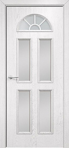 Недавно просмотренные - Дверь Оникс Бостон эмаль белая патина серебро, сатинат