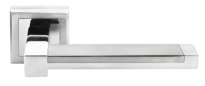 Межкомнатная ручка Morelli DIY MH39, матовый хром/хром