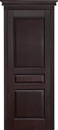 Дверь ДР массив ольхи Гармония венге, глухая