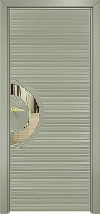 Недавно просмотренные - Дверь Оникс Диамант эмаль RAL 7038, глухая с зеркальной вставкой