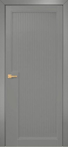 Дверь Оникс Лигнум эмаль RAL 7036, глухая