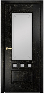 Недавно просмотренные - Дверь Оникс Амстердам эмаль черная патина золото, пескоструй 1