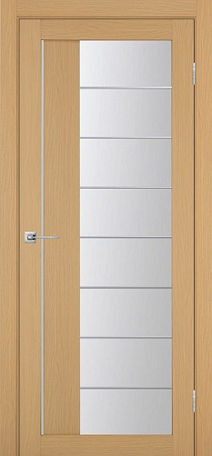 Дверь Эко 524.22 АСС ясень темный молдинг SC, сатинат