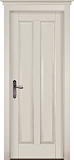 Дверь ОКА массив ольхи Сорренто эмаль слоновая кость, глухая