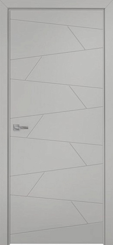 Дверь Оникс Концепт №2 PVC светло серый, глухая