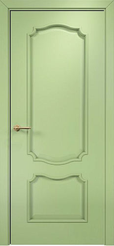 Дверь Оникс Венеция эмаль фисташковая, глухая