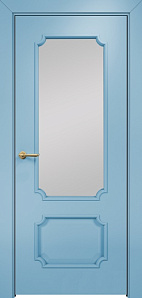 Недавно просмотренные - Дверь Оникс Палермо эмаль голубая, сатинат