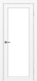 Дверь Эко 501.2 белый снежный, lacobel белый