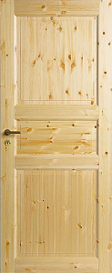 Недавно просмотренные - Дверь финская с четвертью Traditon 51, массив сосны, глухая, лакированная