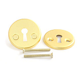 Накладка буратино на финскую дверь золото матовое