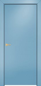 Недавно просмотренные - Дверь Оникс Гладкая эмаль голубая, глухая