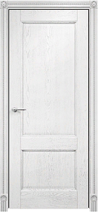 Недавно просмотренные - Дверь Оникс Италия 2 эмаль белая патина серебро, глухая