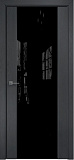 Дверь Оникс Престиж дуб графит, триплекс черный