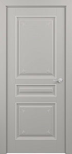 Недавно просмотренные - Дверь Z Ampir Т3 decor эмаль Grey patina Silver, глухая